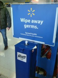 WAIT! Before licking those fingers, make sure you sanitize them! Yes, we Americans are comparatively germ-o-phobic (no, that is not a reference to a fear of Germans!)
